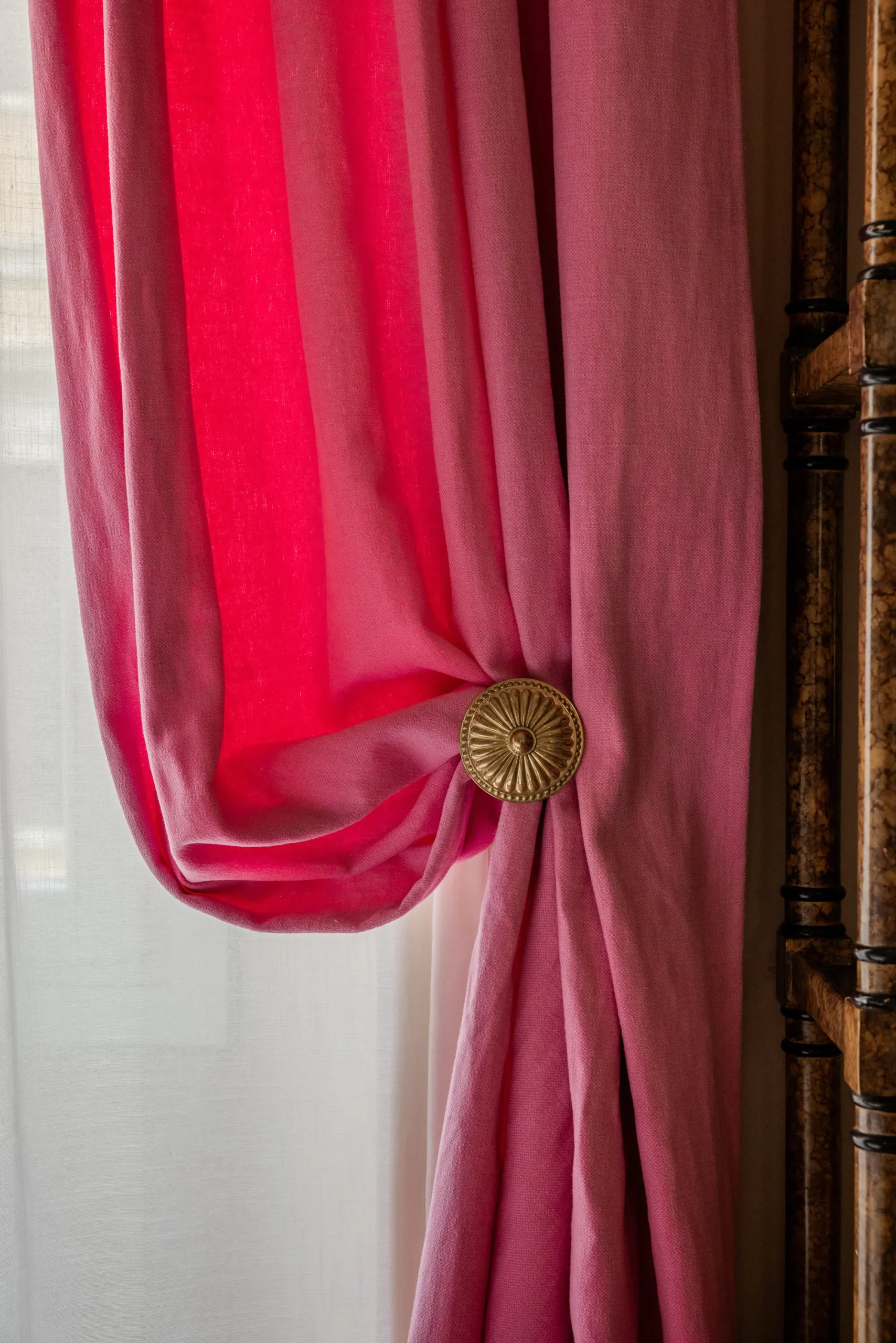 Historic boutique hotel interior at Stella d’Italia Florence with Renaissance architecture, elegant Italian design, warm textures, and atmospheric light.